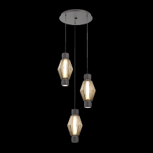 Hammerton  CHB0049-D3-GP-RB-C01-L3 - Mandrel Round 3pc Multi-Pendant - Aalto