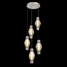 Hammerton  CHB0049-D5-BS-RB-C01-L3 - Mandrel Round 5pc Multi-Pendant - Aalto