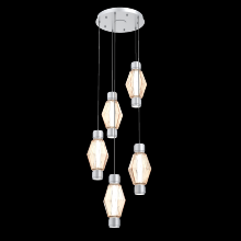 Hammerton  CHB0049-D5-CS-RA-C01-L3 - Mandrel Round 5pc Multi-Pendant - Aalto