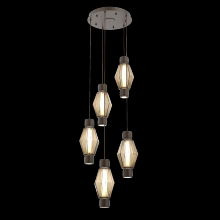 Hammerton  CHB0049-D5-FB-RB-C01-L3 - Mandrel Round 5pc Multi-Pendant - Aalto