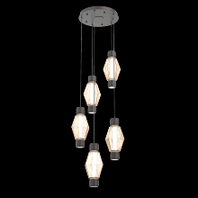 Hammerton  CHB0049-D5-GP-RA-C01-L3 - Mandrel Round 5pc Multi-Pendant - Aalto