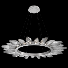 Hammerton  CHB0050-56-SN-CS-CA1-L1 - Rock Crystal Radial Ring - 56