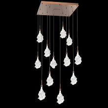 Hammerton  CHB0059-12-BB-BC-C01-L3 - Blossom Square 12pc Multi-Pendant