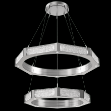 Hammerton  CHB0061-2B-SN-GC-CA1-L1 - Glacier Two-Tier Ring