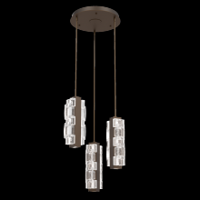 Hammerton  CHB0087-03-FB-TE-001-L2 - Tessera Round 3pc Multi-Pendant