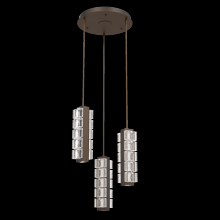 Hammerton  CHB0087-03-FB-TP-001-L2 - Tessera Round 3pc Multi-Pendant