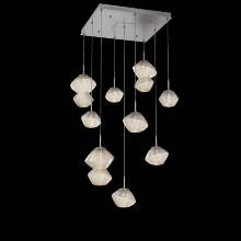 Hammerton  CHB0089-09-SN-A-C01-L1 - Mesa Square 9pc Multi-Pendant