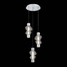 Hammerton  CHB0089-D3-CS-S-C01-L3 - Mandrel Round 3pc Multi-Pendant - Mesa