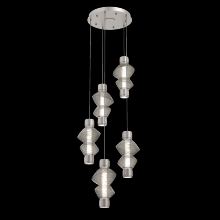 Hammerton  CHB0089-D5-BS-S-C01-L3 - Mandrel Round 5pc Multi-Pendant - Mesa