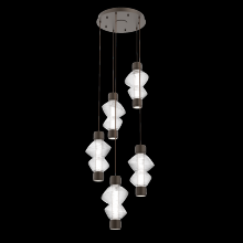 Hammerton  CHB0089-D5-FB-C-C01-L3 - Mandrel Round 5pc Multi-Pendant - Mesa