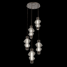 Hammerton  CHB0089-D5-FB-S-C01-L3 - Mandrel Round 5pc Multi-Pendant - Mesa