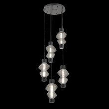 Hammerton  CHB0089-D5-MB-S-C01-L3 - Mandrel Round 5pc Multi-Pendant - Mesa