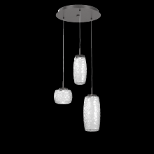 Hammerton  CHB0091-03-GP-C-C01-L1 - Vessel Round 3pc Multi-Pendant