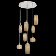 Hammerton  CHB0091-08-BS-B-C01-L1 - Vessel Round 8pc Multi-Pendant