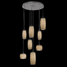 Hammerton  CHB0091-08-GP-B-C01-L1 - Vessel Round 8pc Multi-Pendant