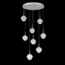 Hammerton  CHB0093-08-CS-WC-C01-L3 - Cabochon Round Pendant Chandelier