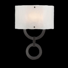 Hammerton  CSB0033-0D-GP-IW-E2 - Carlyle Round Link Cover Sconce