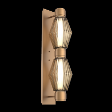 Hammerton IDB0049-D2-NB-RB-L3 - Mandrel Double Sconce - Aalto