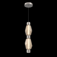 Hammerton  LAB0039-02-BS-B-CA1-L3 - Gem Mandrel Double Pendant