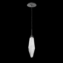 Hammerton  LAB0050-17-MB-CC-C01-L3-RTS - Rock Crystal Pendant - 17-Inch - Ready to Ship