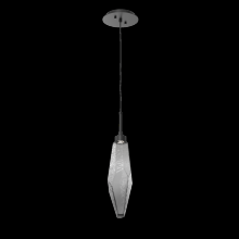 Hammerton  LAB0050-17-MB-CS-C01-L3-RTS - Rock Crystal Pendant - 17-Inch - Ready to Ship