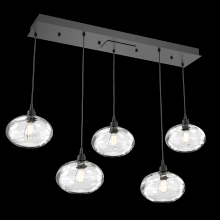 Hammerton  PLB0036-05-MB-OC-C01-E2 - Coppa Linear 5pc Multi-Pendant