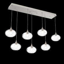 Hammerton  PLB0036-07-BS-OC-C01-E2 - Coppa Linear 7pc Multi-Pendant