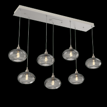 Hammerton  PLB0036-07-BS-OS-C01-E2 - Coppa Linear 7pc Multi-Pendant