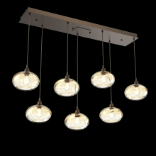 Hammerton  PLB0036-07-FB-OA-C01-E2 - Coppa Linear 7pc Multi-Pendant