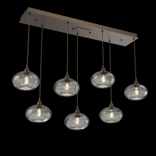 Hammerton  PLB0036-07-FB-OS-C01-E2 - Coppa Linear 7pc Multi-Pendant