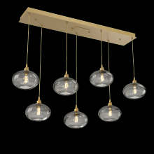 Hammerton  PLB0036-07-GB-OS-C01-E2 - Coppa Linear 7pc Multi-Pendant