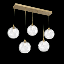 Hammerton  PLB0047-05-GB-OC-C01-E2 - Terra Linear 5pc Multi-Pendant