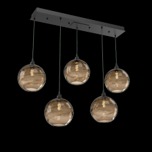 Hammerton  PLB0047-05-MB-OB-C01-E2 - Terra Linear 5pc Multi-Pendant