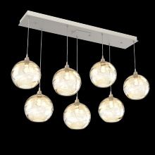 Hammerton  PLB0047-07-BS-OA-C01-E2 - Terra Linear 7pc Multi-Pendant