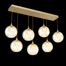 Hammerton  PLB0047-07-GB-OA-C01-E2 - Terra Linear 7pc Multi-Pendant