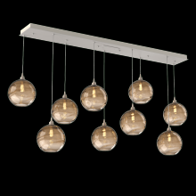 Hammerton  PLB0047-09-BS-OB-C01-E2 - Terra Linear 9pc Multi-Pendant