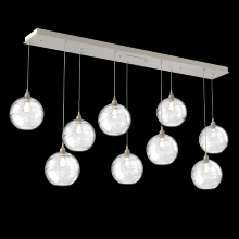 Hammerton  PLB0047-09-BS-OC-C01-E2 - Terra Linear 9pc Multi-Pendant