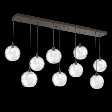 Hammerton  PLB0047-09-FB-OC-C01-E2 - Terra Linear 9pc Multi-Pendant