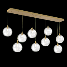 Hammerton  PLB0047-09-GB-OC-C01-E2 - Terra Linear 9pc Multi-Pendant