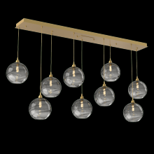 Hammerton  PLB0047-09-GB-OS-C01-E2 - Terra Linear 9pc Multi-Pendant