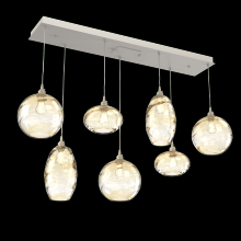 Hammerton  PLB0048-07-BS-OA-C01-E2 - Misto Linear 7pc Multi-Pendant