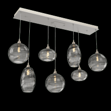 Hammerton  PLB0048-07-BS-OS-C01-E2 - Misto Linear 7pc Multi-Pendant