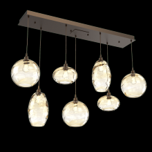 Hammerton  PLB0048-07-FB-OA-C01-E2 - Misto Linear 7pc Multi-Pendant