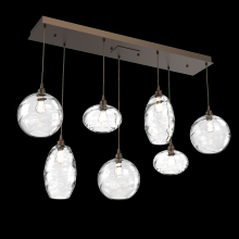 Hammerton  PLB0048-07-FB-OC-C01-E2 - Misto Linear 7pc Multi-Pendant