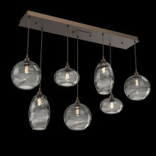 Hammerton  PLB0048-07-FB-OS-C01-E2 - Misto Linear 7pc Multi-Pendant