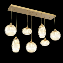 Hammerton  PLB0048-07-GB-OA-C01-E2 - Misto Linear 7pc Multi-Pendant