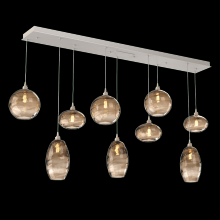 Hammerton  PLB0048-09-BS-OB-C01-E2 - Misto Linear 9pc Multi-Pendant