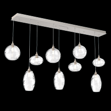 Hammerton  PLB0048-09-BS-OC-C01-E2 - Misto Linear 9pc Multi-Pendant