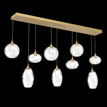 Hammerton  PLB0048-09-GB-OC-C01-E2 - Misto Linear 9pc Multi-Pendant