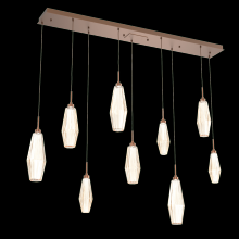 Hammerton  PLB0049-09-BB-RA-C01-L1 - Aalto Linear 9pc Multi-Pendant